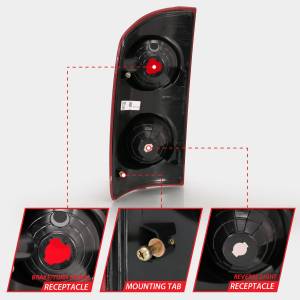 Anzo USA - Anzo USA 311309 Tail Light Assembly - Image 5