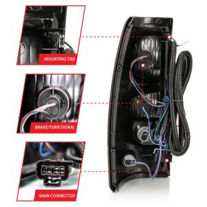 Anzo USA - Anzo USA 311302 Tail Light Assembly - Image 4