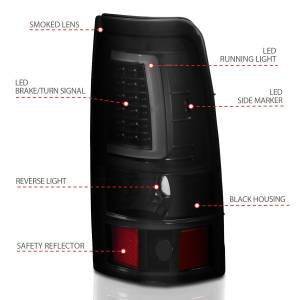 Anzo USA - Anzo USA 311334 LED Tail Light Assembly - Image 2