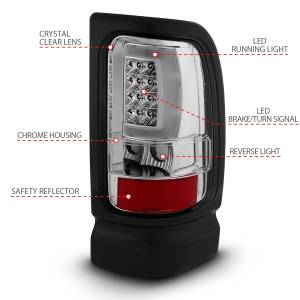 Anzo USA - Anzo USA 311341 LED Tail Light Assembly - Image 2