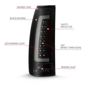 Anzo USA - Anzo USA 311345 LED Tail Light Assembly - Image 4