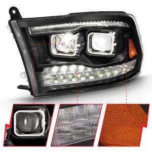 Anzo USA - Anzo USA 111464 LED Projector Headlight - Image 4
