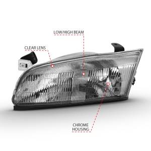 Anzo USA - Anzo USA 121555 Crystal Headlight Set - Image 4