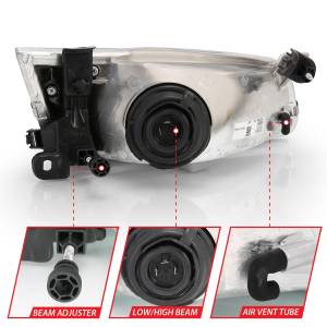 Anzo USA - Anzo USA 121555 Crystal Headlight Set - Image 5