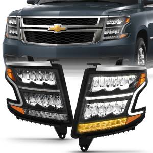 Anzo USA - Anzo USA 111478 LED Crystal Headlight Set - Image 5