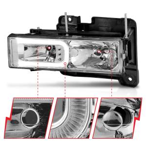 Anzo USA - Anzo USA 111499 Crystal Headlight Set - Image 2