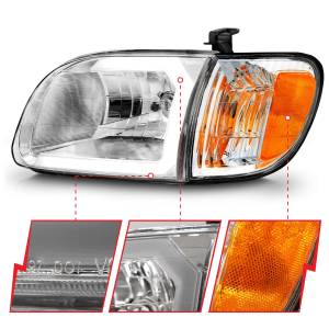 Anzo USA - Anzo USA 111580 Crystal Headlight Set - Image 3