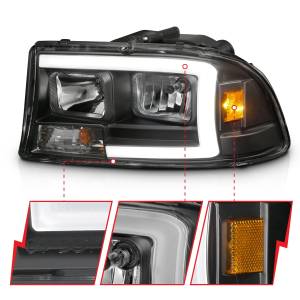 Anzo USA - Anzo USA 111591 Crystal Headlight Set - Image 3