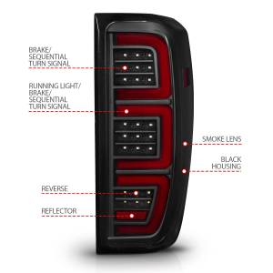 Anzo USA - Anzo USA 311458 LED Tail Light Assembly - Image 4