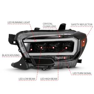 Anzo USA - Anzo USA 111496 LED Projector Headlight - Image 2