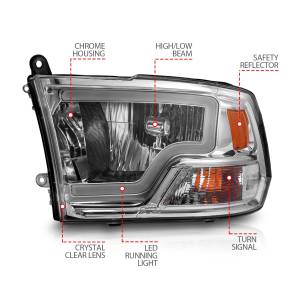 Anzo USA - Anzo USA 111516 Crystal Headlight Set - Image 4