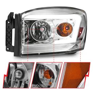 Anzo USA - Anzo USA 111525 Crystal Headlight Set - Image 3