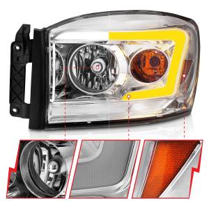Anzo USA - Anzo USA 111527 Crystal Headlight Set - Image 3