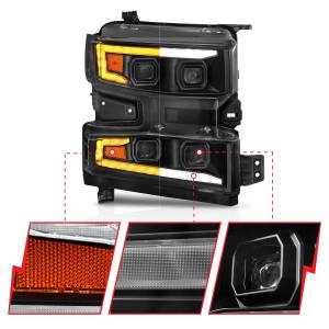 Anzo USA - Anzo USA 111566-R LED Projector Headlight - Image 3