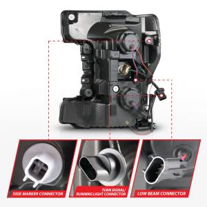 Anzo USA - Anzo USA 111577 LED Projector Headlight - Image 5