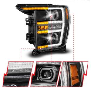 Anzo USA - Anzo USA 111594-L LED Projector Headlight - Image 3