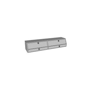 Westin - Westin 80-TBS200-96D-BD Brute Contractor TopSider Tool Box - Image 2