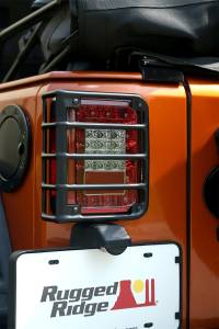 Rugged Ridge - Rugged Ridge 11226.11 Euro Guard Kit Taillight Guard - Image 3