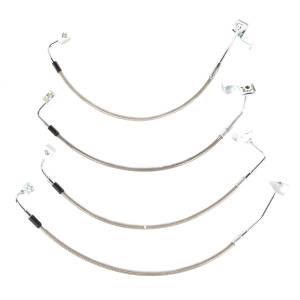 Rugged Ridge - Rugged Ridge 16734.10 Brake Hose Kit - Image 1