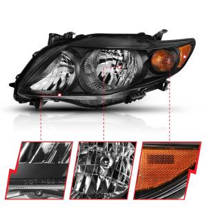 Anzo USA - Anzo USA 121541 Crystal Headlight Set - Image 3