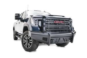 Fab Fours - Fab Fours GM20-Q5061-1 Black Steel Front Bumper - Image 2