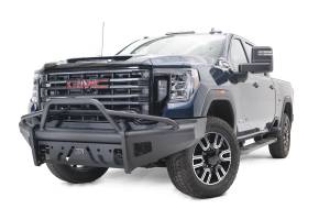 Fab Fours - Fab Fours GM20-Q5062-1 Black Steel Front Bumper - Image 3