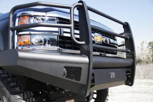 Fab Fours - Fab Fours CH14-Q3060-1 Elite Front Ranch Bumper - Image 1