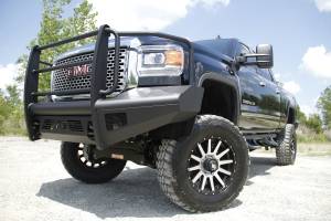 Fab Fours - Fab Fours GM14-Q3160-1 Elite Front Ranch Bumper - Image 3