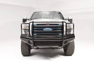 Fab Fours - Fab Fours FS11-S2560-1 Black Steel Front Ranch Bumper - Image 1