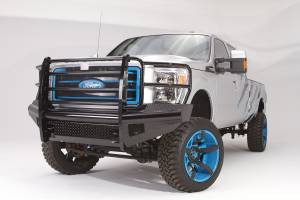 Fab Fours - Fab Fours FS11-S2560-1 Black Steel Front Ranch Bumper - Image 3