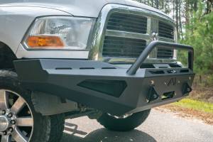 Fab Fours - Fab Fours DR10-RS2962-1 Red Steel Front Bumper - Image 3