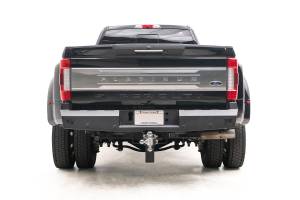 Fab Fours - Fab Fours FS17-RT4150-1 Red Steel Rear Bumper - Image 1
