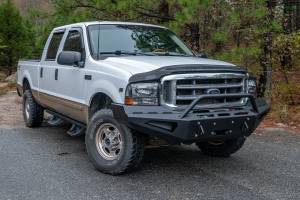 Fab Fours - Fab Fours FS99-RS1662-1 Red Steel Front Bumper - Image 2