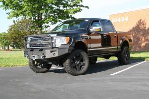 Fab Fours - Fab Fours FF09-H1950-B Premium Heavy Duty Winch Front Bumper - Image 1