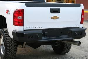 Fab Fours - Fab Fours CH11-W2151-B Heavy Duty Rear Bumper - Image 1