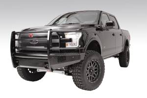 Fab Fours - Fab Fours FF15-K3250-1 Black Steel Front Bumper - Image 2