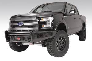 Fab Fours - Fab Fours FF15-K3251-1 Black Steel Front Ranch Bumper - Image 2