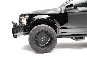 Fab Fours - Fab Fours FF18-K4562-1 Black Steel Front Bumper - Image 4