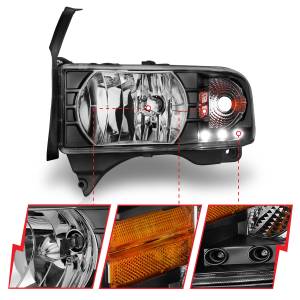 Anzo USA - Anzo USA 111205 Crystal Headlight Set - Image 3