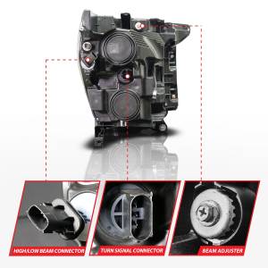 Anzo USA - Anzo USA 111594-L LED Projector Headlight - Image 5