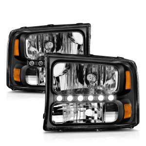 Anzo USA - Anzo USA 111106 Crystal Headlight Set - Image 2