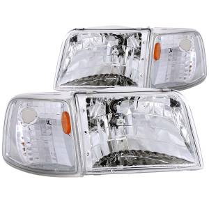 Anzo USA - Anzo USA 111119 Crystal Headlight Set - Image 1
