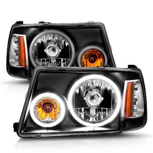 Anzo USA - Anzo USA 111152 Crystal Headlight Set w/Halo - Image 2
