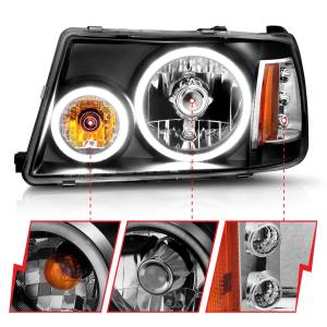 Anzo USA - Anzo USA 111152 Crystal Headlight Set w/Halo - Image 3