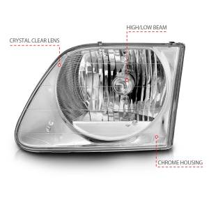 Anzo USA - Anzo USA 111030 Crystal Headlight Set - Image 4
