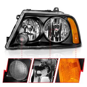 Anzo USA - Anzo USA 111045 Crystal Headlight Set - Image 3