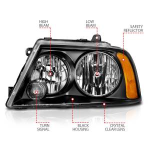 Anzo USA - Anzo USA 111045 Crystal Headlight Set - Image 4