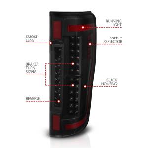 Anzo USA - Anzo USA 311288 LED Tail Light Assembly - Image 4