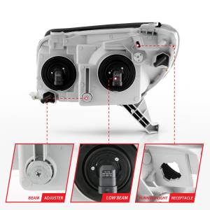 Anzo USA - Anzo USA 111394 Crystal Headlight Set - Image 5