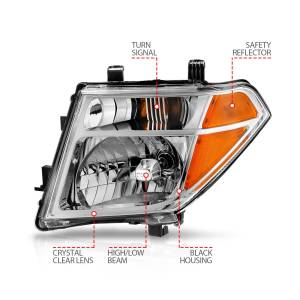 Anzo USA - Anzo USA 111463 Crystal Headlight Set - Image 4
